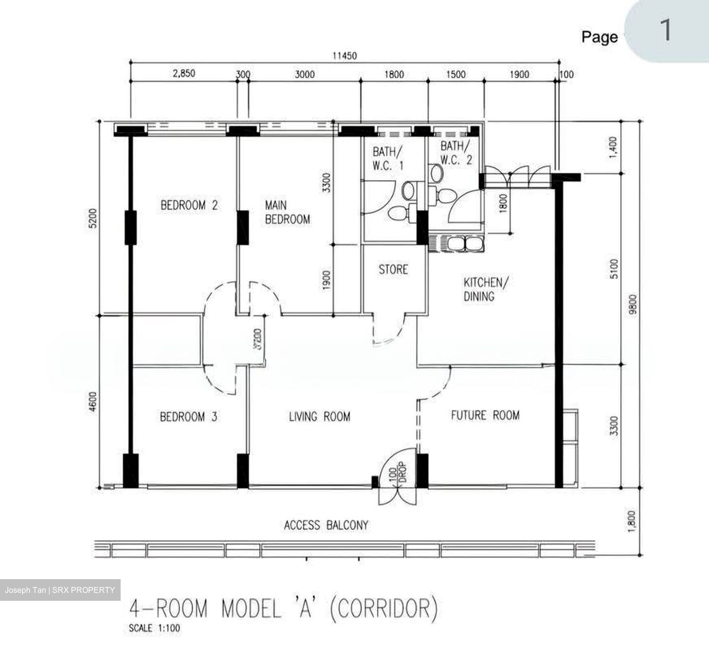 Blk 226 Pasir Ris Street 21 (Pasir Ris), HDB 4 Rooms #628407531